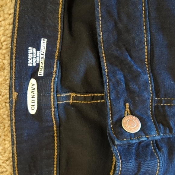 Old Navy Rockstar Jeans Super Skinny High Rise Secret-Slim Pockets NWT + Size 30 - Picture 7 of 14
